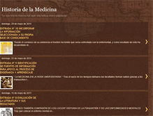 Tablet Screenshot of historiadlamedicina.blogspot.com