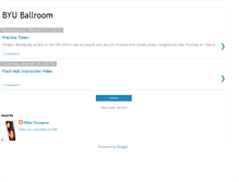 Tablet Screenshot of byuballroom.blogspot.com