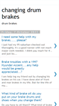 Mobile Screenshot of changingdrumbrakes.blogspot.com