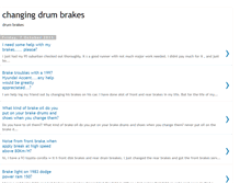 Tablet Screenshot of changingdrumbrakes.blogspot.com