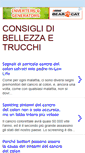 Mobile Screenshot of bellezza-consigli.blogspot.com