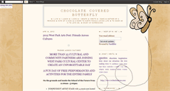 Desktop Screenshot of chocolatecoveredbutterfly.blogspot.com