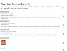 Tablet Screenshot of chocolatecoveredbutterfly.blogspot.com