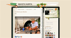 Desktop Screenshot of macetohuerta.blogspot.com