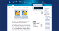 Desktop Screenshot of lopeordemelipilla.blogspot.com