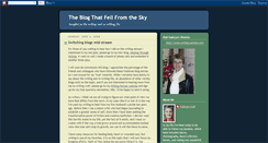 Desktop Screenshot of blogthatfell.blogspot.com