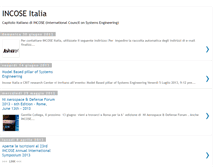 Tablet Screenshot of incoseitaly.blogspot.com