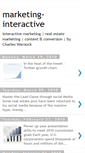 Mobile Screenshot of marketing-interactive.blogspot.com