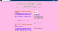 Desktop Screenshot of paschimpaaila.blogspot.com