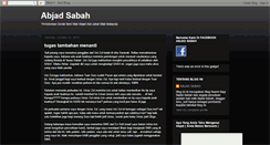 Desktop Screenshot of abjad-sabah.blogspot.com