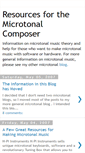 Mobile Screenshot of microtonalresources.blogspot.com