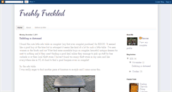 Desktop Screenshot of freshlyfreckled.blogspot.com