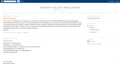 Desktop Screenshot of hayesvalleywellness.blogspot.com