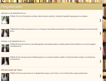 Tablet Screenshot of cymrx09-proyecciones.blogspot.com