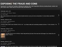 Tablet Screenshot of fraudadvisor.blogspot.com