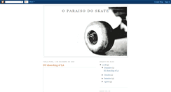 Desktop Screenshot of oparaisodoskate.blogspot.com