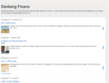 Tablet Screenshot of danbergfinans.blogspot.com