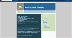 Desktop Screenshot of constantinoarmesto.blogspot.com