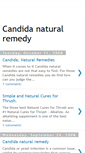 Mobile Screenshot of candidanaturalremedy.blogspot.com
