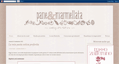 Desktop Screenshot of pane-e-marmellata.blogspot.com