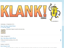 Tablet Screenshot of klankcomic.blogspot.com