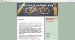 Desktop Screenshot of bicicleta-bucuresteana.blogspot.com