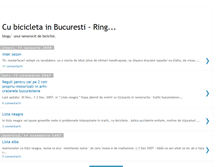 Tablet Screenshot of bicicleta-bucuresteana.blogspot.com