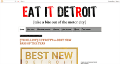 Desktop Screenshot of diningindetroit.blogspot.com