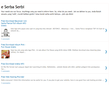 Tablet Screenshot of e-serba-serbi.blogspot.com