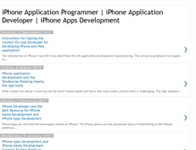Tablet Screenshot of iphone-applications-programmer.blogspot.com