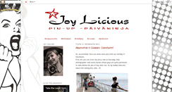 Desktop Screenshot of joyliciouspages.blogspot.com