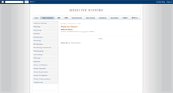 Desktop Screenshot of medhistory97.blogspot.com