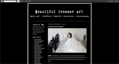 Desktop Screenshot of beautiful-dreamer-art.blogspot.com