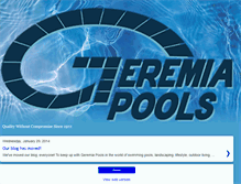 Tablet Screenshot of geremiapoolsinc.blogspot.com