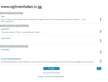 Tablet Screenshot of egitimcihaber.blogspot.com