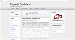 Desktop Screenshot of papodaqualidade.blogspot.com