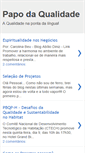 Mobile Screenshot of papodaqualidade.blogspot.com