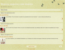 Tablet Screenshot of mujeresomujeres.blogspot.com