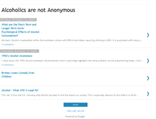 Tablet Screenshot of alcoholicsarenotanonymous.blogspot.com