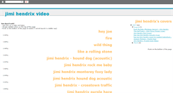 Desktop Screenshot of jimi-hendrix-video.blogspot.com