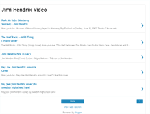 Tablet Screenshot of jimi-hendrix-video.blogspot.com