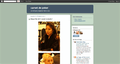 Desktop Screenshot of carnet-de-poker.blogspot.com