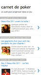 Mobile Screenshot of carnet-de-poker.blogspot.com
