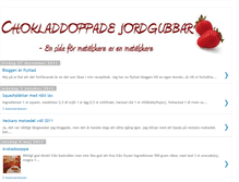 Tablet Screenshot of chokladdoppadejordgubbar.blogspot.com