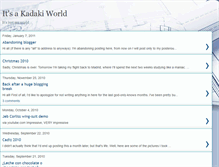 Tablet Screenshot of kadakiworld.blogspot.com