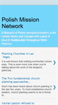 Mobile Screenshot of polishmissionnetwork.blogspot.com