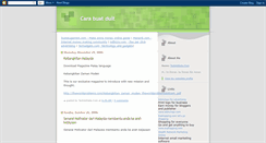 Desktop Screenshot of cara-buat-duit.blogspot.com
