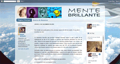 Desktop Screenshot of mentebrillante008.blogspot.com