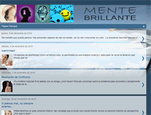 Tablet Screenshot of mentebrillante008.blogspot.com