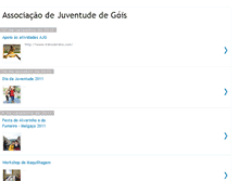 Tablet Screenshot of ajuventudegois.blogspot.com